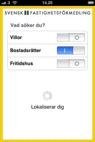 Svensk Fastighetsförmedling i iPhone